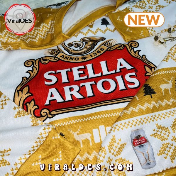 Stella Artois Beer Logo Ugly Christmas Sweater