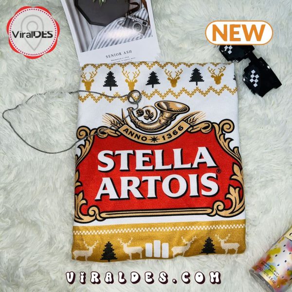 Stella Artois Beer Logo Ugly Christmas Sweater