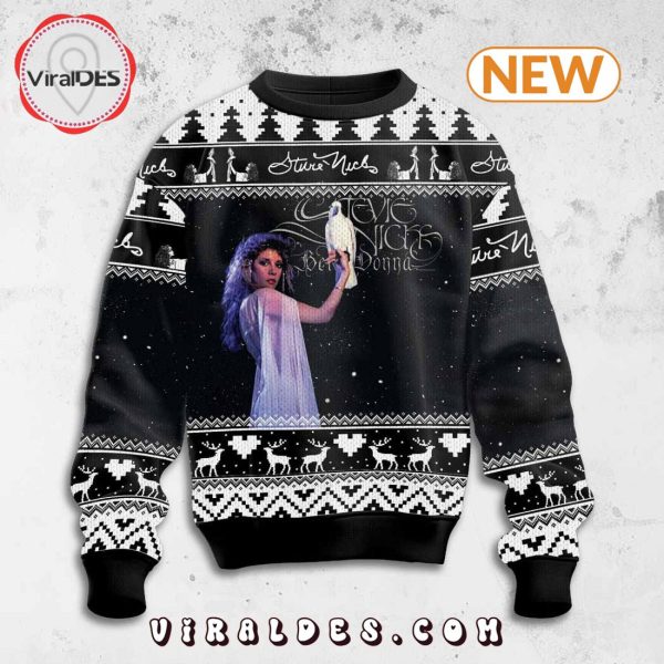 Stevie Nicks Bella Donna Christmas Ugly Sweater