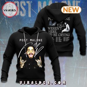 2024 Post Malone F-1 Trillion Black Hoodie