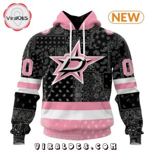 NHL Dallas Stars Special Pink Paisley Design Hoodie