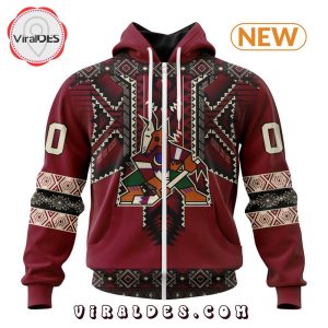 NHL Arizona Coyotes Special Native Heritage Design Hoodie