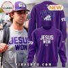 TCU Football Jesus Won Grey Sweatshirt