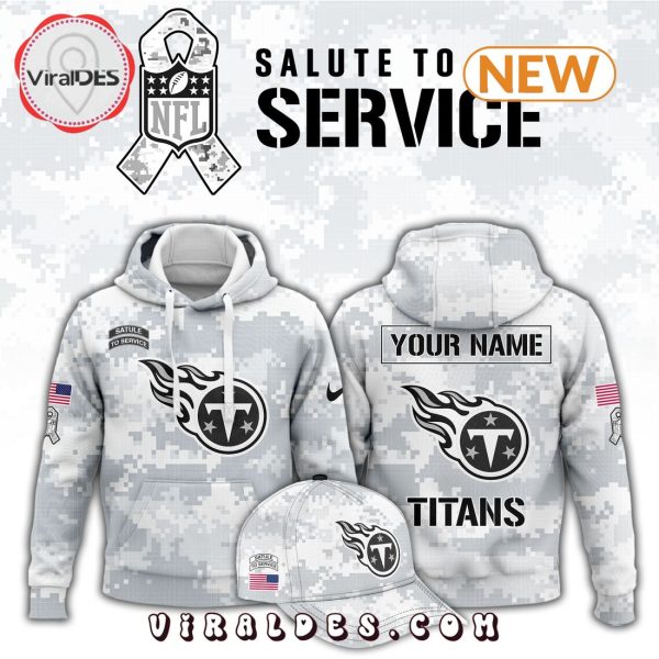 Tennessee Titans Arctic Camo Salute To Service Hoodie, Jogger, Cap