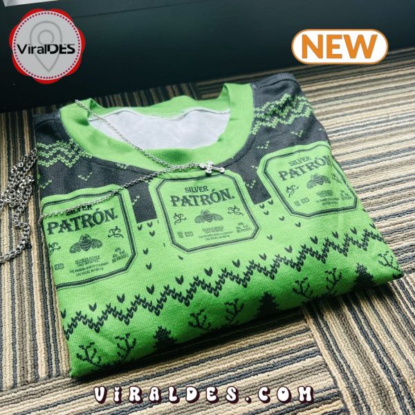 Tequila Patron Alcohol Ugly Christmas Sweater