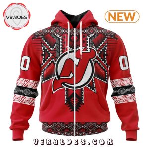 NHL New Jersey Devils Special Native Heritage Design Hoodie