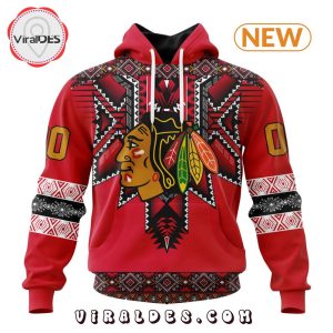 NHL Chicago Blackhawks Special Native Heritage Design Hoodie