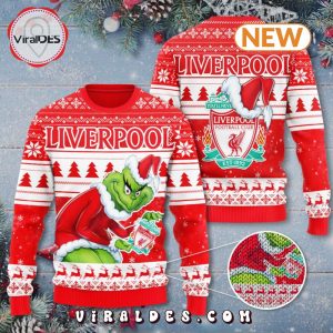 Liverpool The Grinch Ugly Sweater