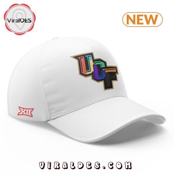 UCF Knights Football White T-Shirt, Cap