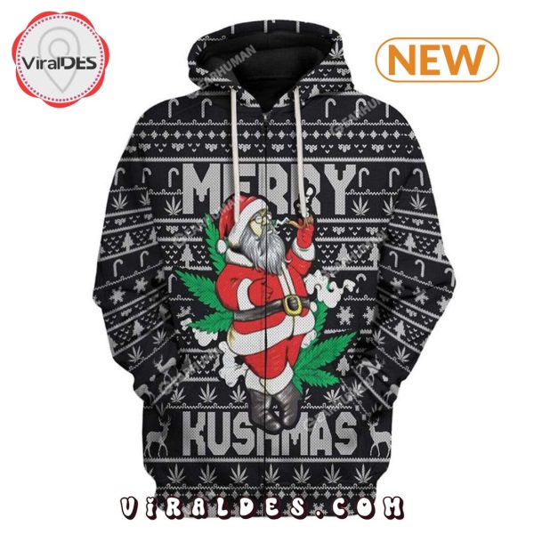 Ugly Christmas Santa Hoodie