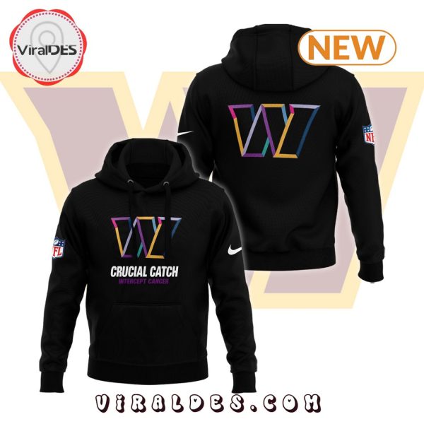 Washington Commanders 2024 NFL Crucial Catch Hoodie