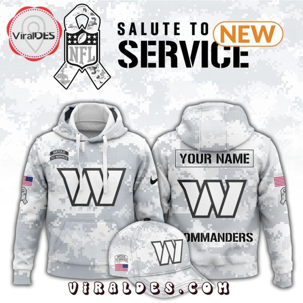 Washington Commanders Arctic Camo Salute To Service Hoodie, Jogger, Cap