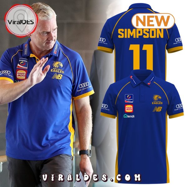 West Coast Eagles 2024 New Polo Shirt