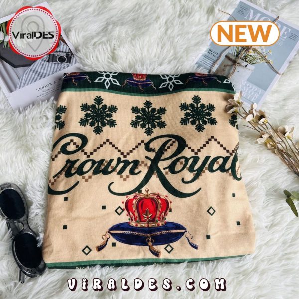 Whiskey Crown Royal Apple Christmas Ugly Sweaters