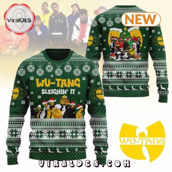 Wu-Tang Clan Sleighin’ It Christmas Sweater