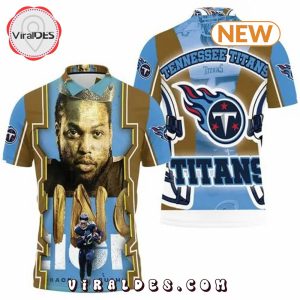 King Derrick Henry  22 Tennessee Titans Polo