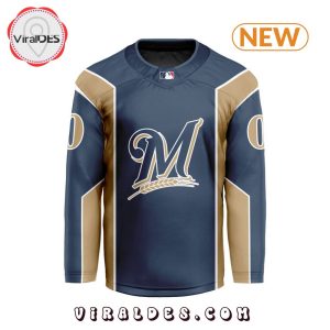 MLB Milwaukee Brewers Special Concept Hockey Jersey