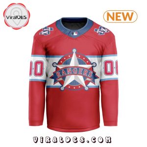 MLB Texas Rangers Special Concept Hockey Jersey