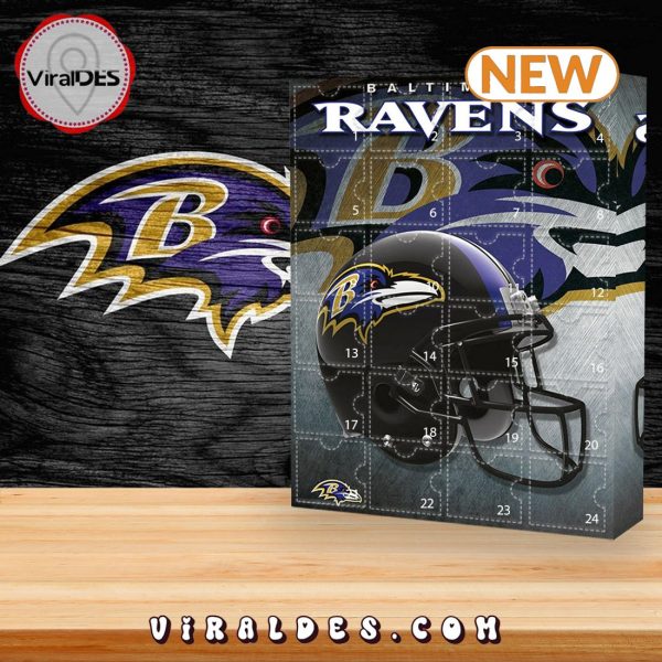 2024 Advent Calendar Baltimore Ravens NFL