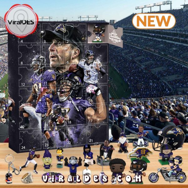 2024 Baltimore Ravens Advent Calendar – The One With 24 Little Doors