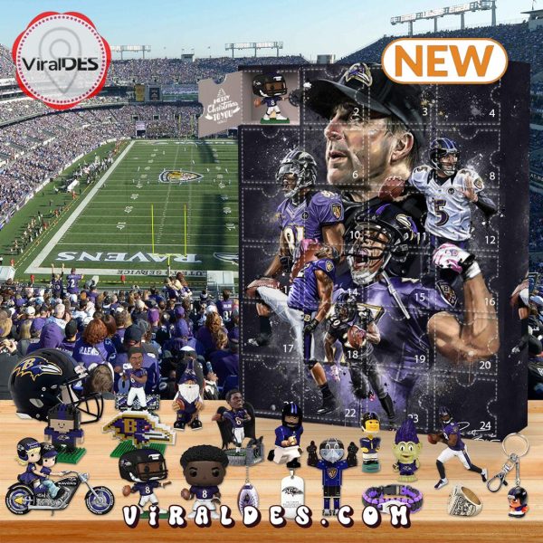 2024 Baltimore Ravens Advent Calendar – The One With 24 Little Doors