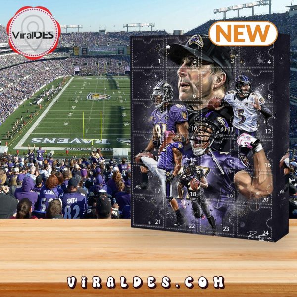 2024 Baltimore Ravens Advent Calendar – The One With 24 Little Doors