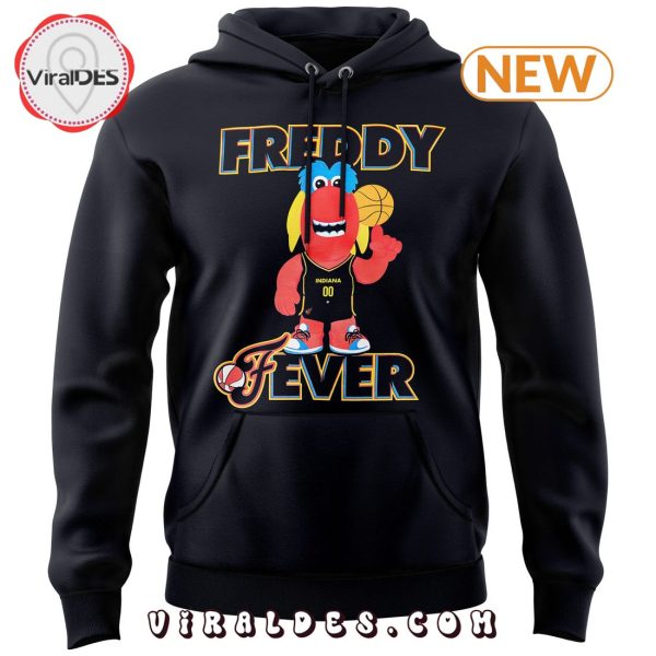 2024 Caitlin Clark Freddy Fever Black Hoodie