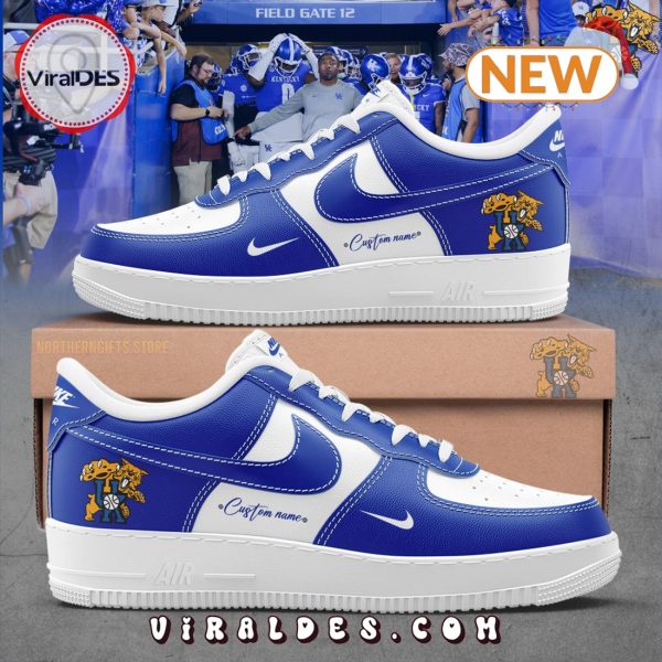 2024 Kentucky Wildcats Air Force 1 Sneakers