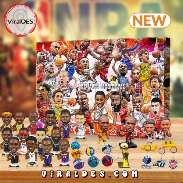 2024 NBA Advent Calendar 24 Gifts Are In It