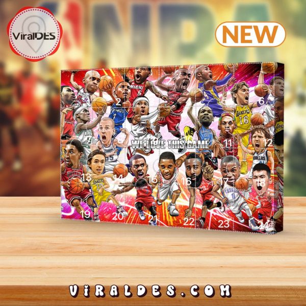 2024 NBA Advent Calendar 24 Gifts Are In It