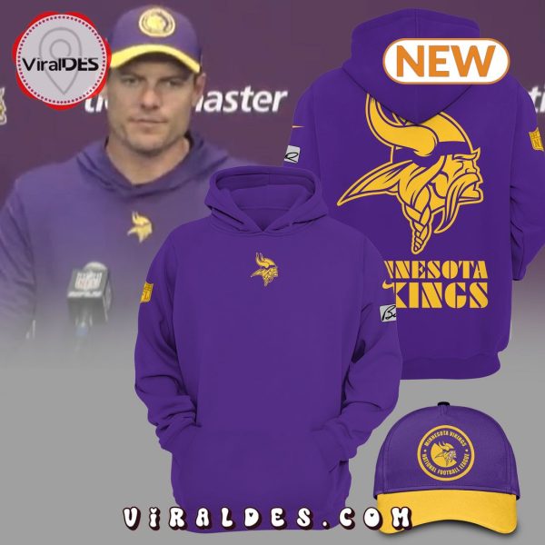 2024 NFL Minnesota Vikings Purple Hoodie, Jogger, Cap