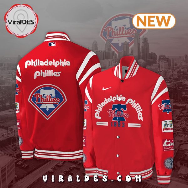 2024 Philadelphia Phillies Champions Baseball Jacket