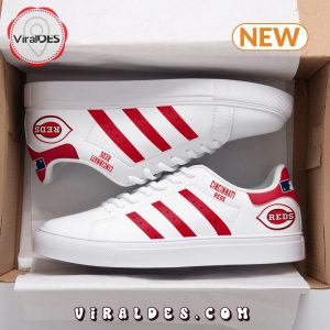 Premium Cincinnati Reds White Stan Smith