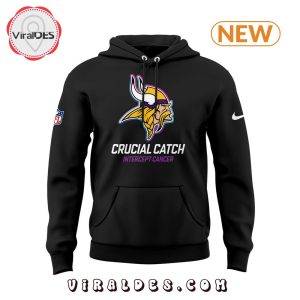 Minnesota Vikings Crucial Catch Intercept Cancer Hoodie