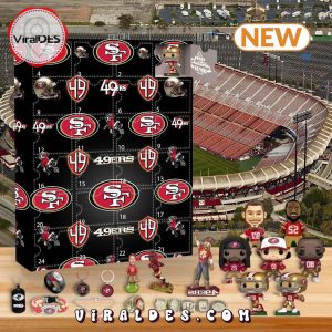 San Francisco 49ers Advent Calendar, Christmas Gifts