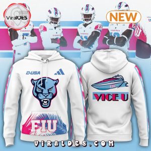 FIU Panthers ViceU Uniforms 2024 White Hoodie