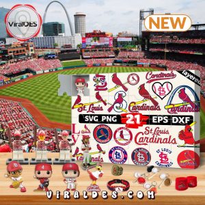 St. Louis Cardinals Advent Calendar – 24 Gifts Are In It