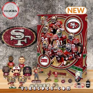 2024 San Francisco 49ers Advent Calendar – The One With 24 Little Doors