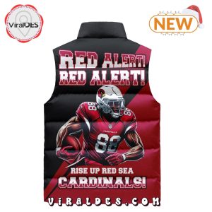 Arizona Cardinals Sleeveless Puffer Jacket