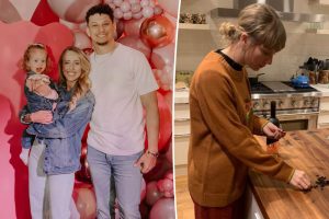 Taylor Swift’s Sweet Bond with Patrick Mahomes’ Daughter Sterling: Baking Together Behind the Scenes