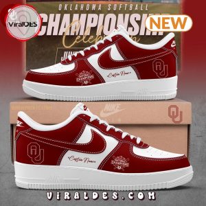 Oklahoma Sooners 2024 NCAA Air Force 1 Sneakers