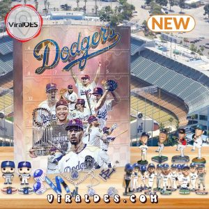 Los Angeles Dodgers Advent Calendar – The One With 24 Little Doors