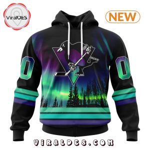 NHL Pittsburgh Penguins Special Northern Lights Hoodie