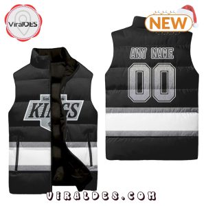 NHL Los Angeles Kings Custom Home Sleeveless Puffer Jacket