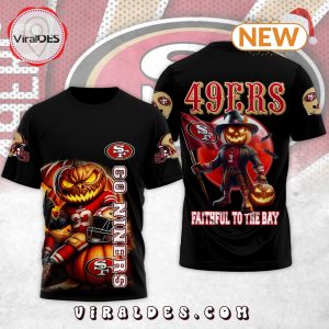 San Francisco 49ers Faithful To The Bay Pumpkin Shirt