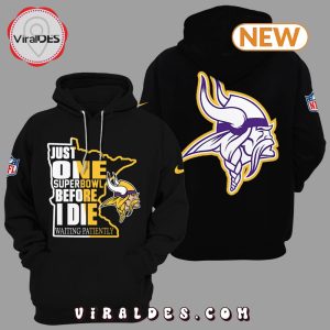 Winter Warrior Minnesota Vikings Black Hoodie