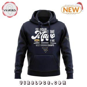 West Virginia Pour Some Mayo Navy Hoodie, Jogger, Cap