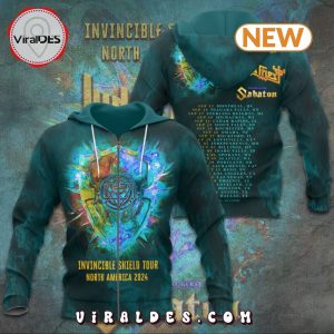 Judas Priest Invincible Shield Tour 2024 Hoodie