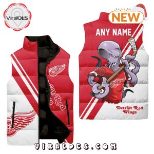 NHL Detroit Red Wings Sleeveless Puffer Jacket