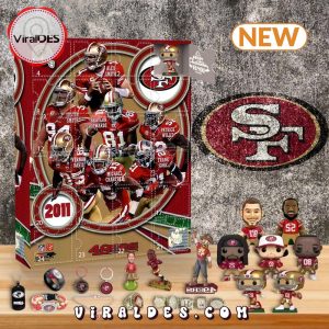 2024 San Francisco 49ers Advent Calendar – The One With 24 Little Doors